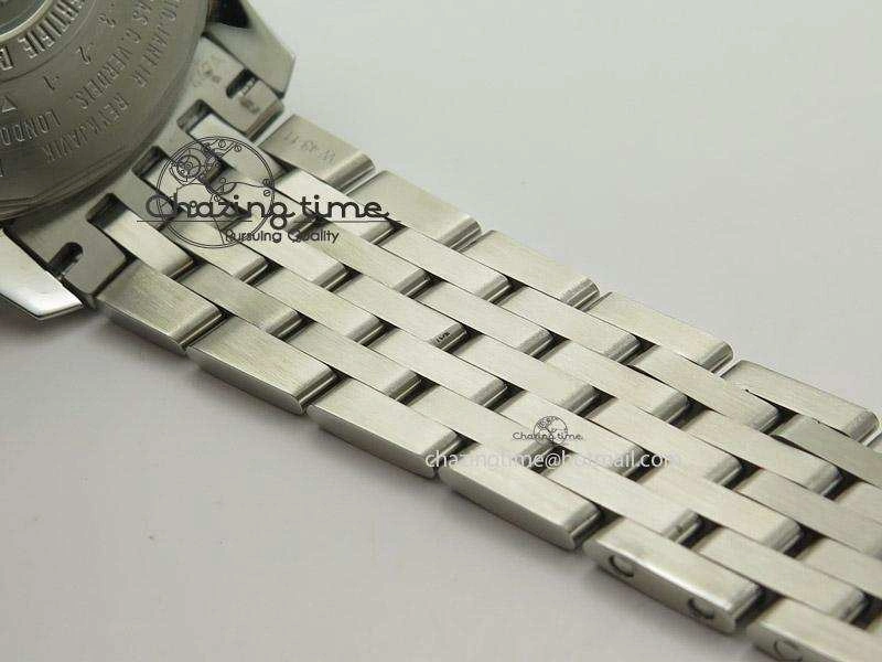 1884 Chronometre Navitimer JF Best Edition White Dial On SS Bracelet A7750