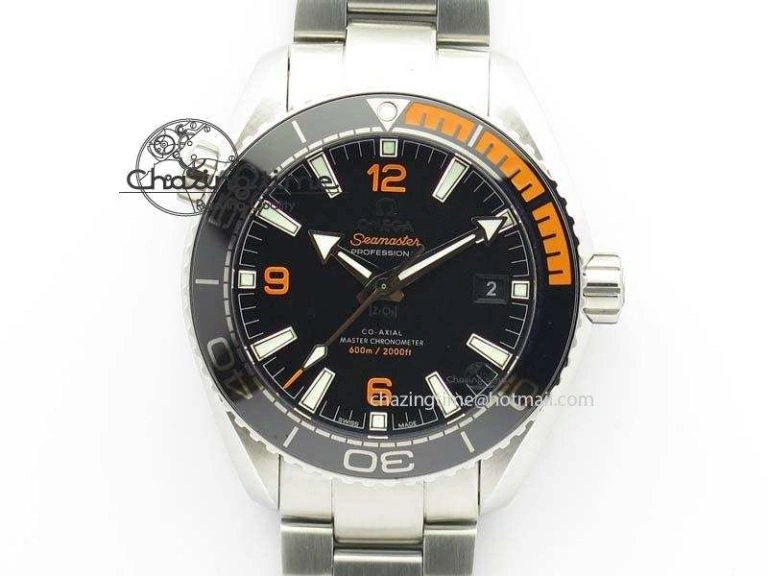 2016 Planet Ocean 43.5mm SS V6F Best Edition Black Dial On SS Bracelet A8900