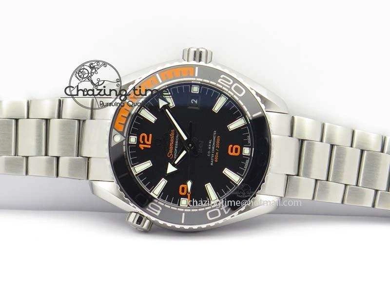 2016 Planet Ocean 43.5mm SS V6F Best Edition Black Dial On SS Bracelet A8900