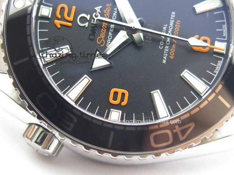 2016 Planet Ocean 43.5mm SS V6F Best Edition Black Dial On SS Bracelet A8900