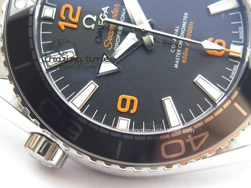 2016 Planet Ocean 43.5mm SS V6F Best Edition Black Dial On SS Bracelet A8900