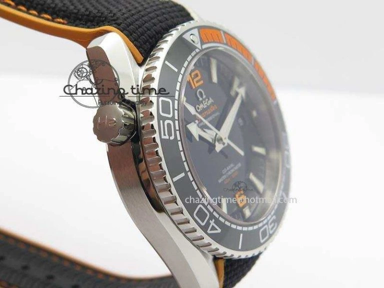 2016 Planet Ocean 45mm SS JHF Black Dial On Nylon Strap A8900