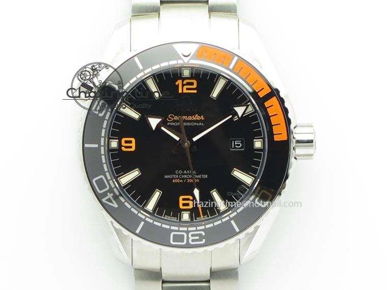 2016 Planet Ocean 45mm SS JHF Black Dial On SS Bracelet A8900