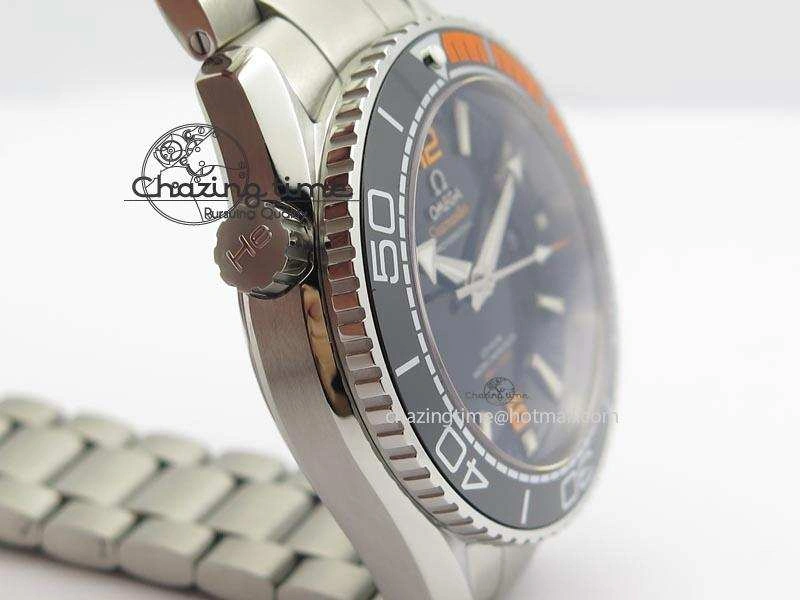 2016 Planet Ocean 45mm SS JHF Black Dial On SS Bracelet A8900