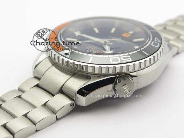 2016 Planet Ocean 45mm SS JHF Black Dial On SS Bracelet A8900