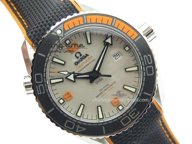 2016 Planet Ocean 45mm SS JHF Gray Dial On Nylon Strap A8900