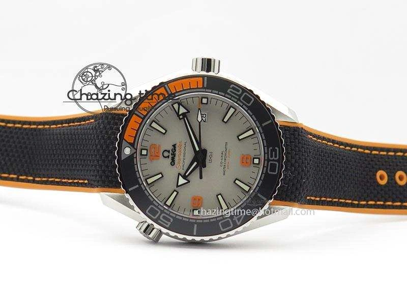 2016 Planet Ocean 45mm SS JHF Gray Dial On Nylon Strap A8900