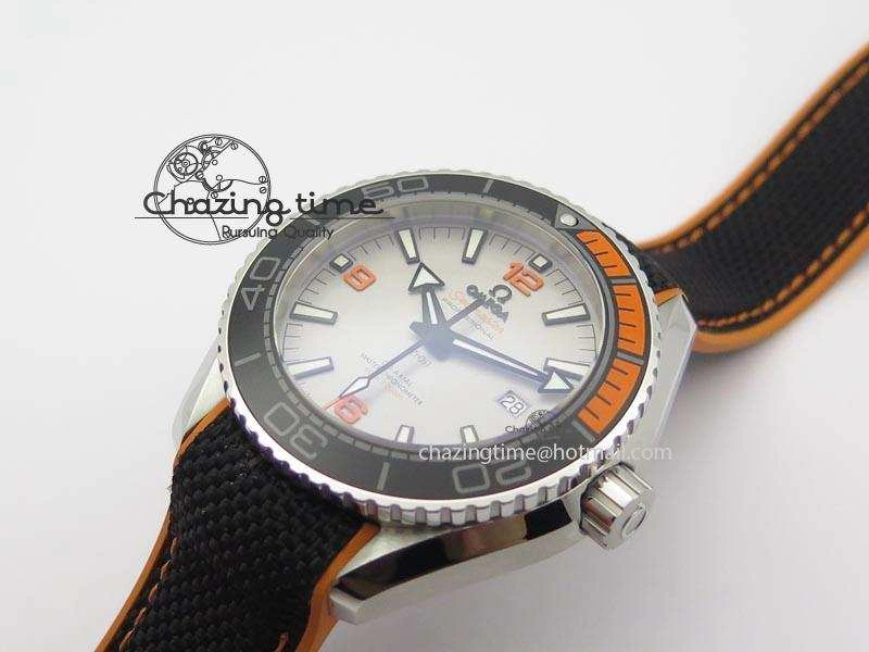2016 Planet Ocean 45mm SS JHF Gray Dial On Nylon Strap A8900