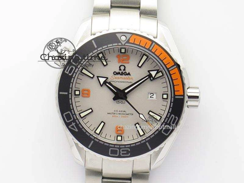 2016 Planet Ocean 45mm SS JHF Gray Dial On SS Bracelet A8900