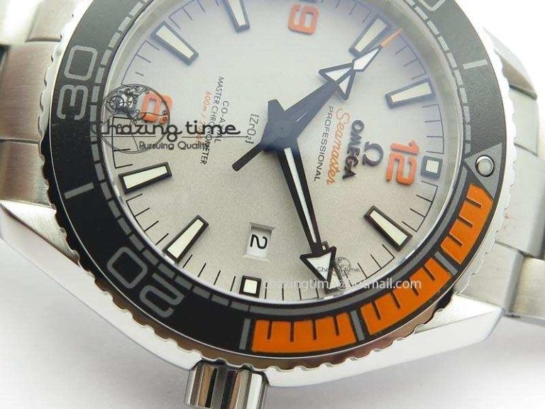 2016 Planet Ocean 45mm SS JHF Gray Dial On SS Bracelet A8900