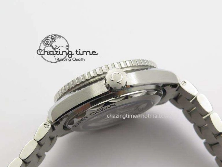 2016 Planet Ocean 45mm SS JHF Gray Dial On SS Bracelet A8900