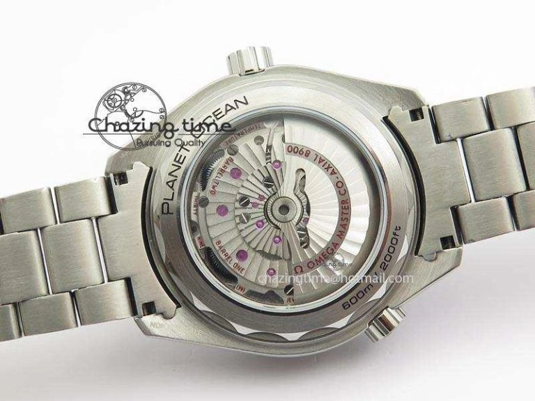 2016 Planet Ocean 45mm SS JHF Gray Dial On SS Bracelet A8900