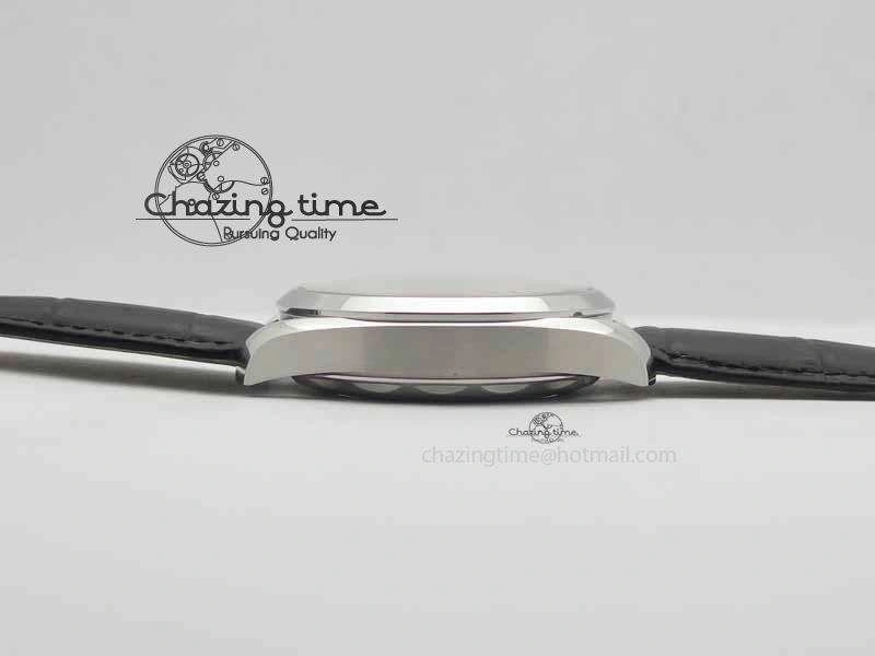 2017 Aqua Terra SS XF Best Edition Black Textured Dial On Black Leather Strap A8900