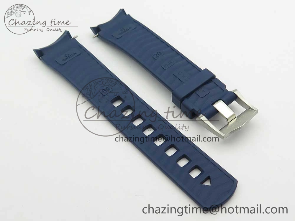 2018 Seamaster Diver 300M Blue Rubber Strap VSF 1:1 Best Edition