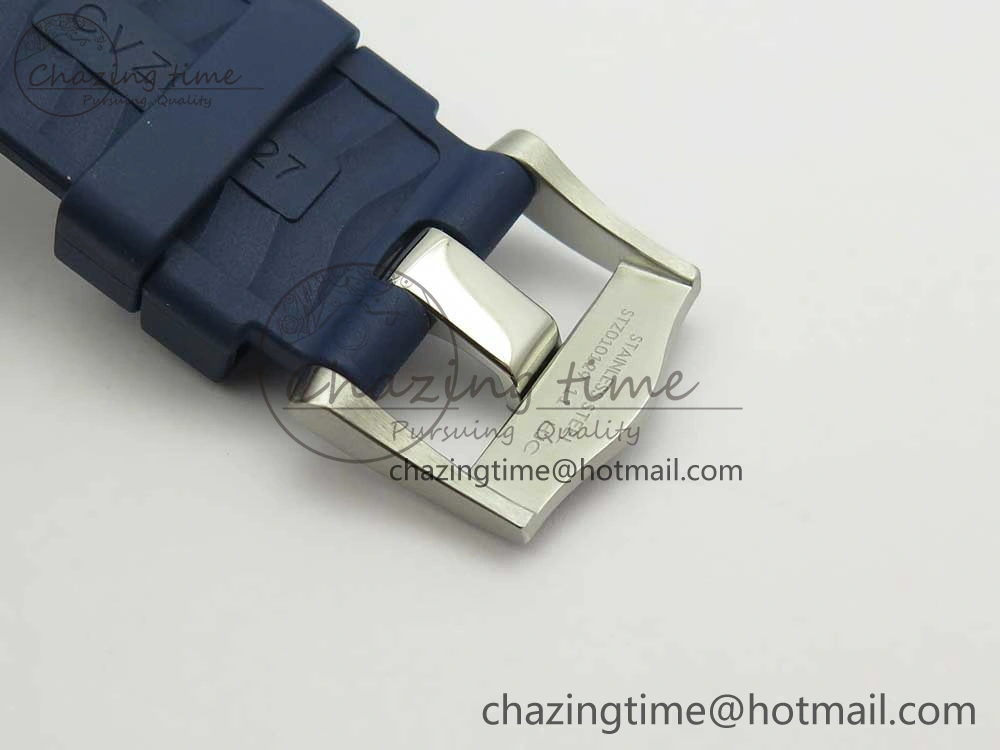 2018 Seamaster Diver 300M Blue Rubber Strap VSF 1:1 Best Edition