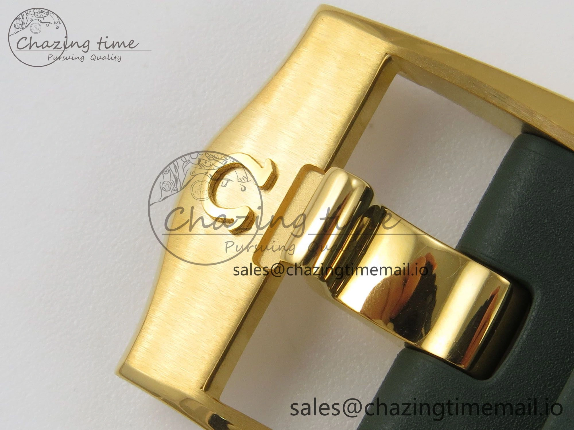 2018 Seamaster Diver 300M Green Ceramic Bezel YG VSF 1:1 Best Edition Green Dial On Green Rubber Strap A8801