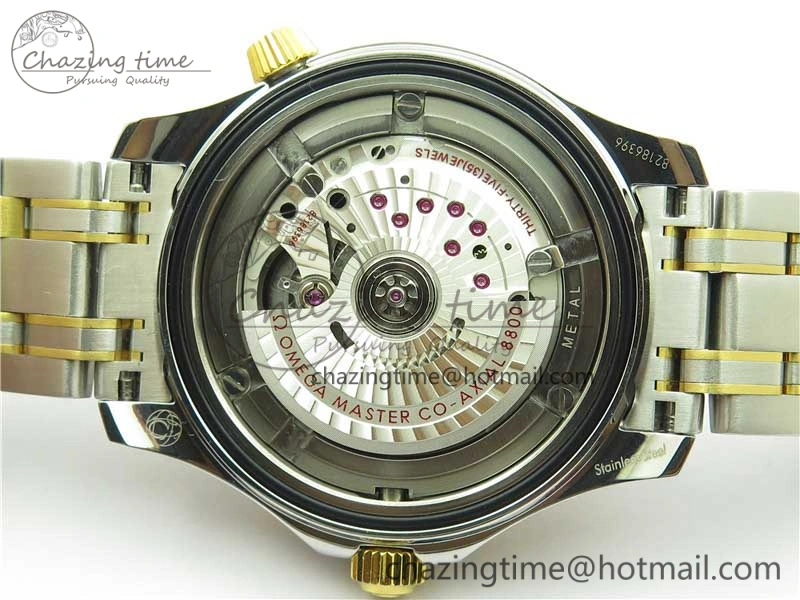 2018 Seamaster Diver 300M SS YG VSF 1:1 Best Edition YG Bezel Blue Dial on SS YG Bracelet A8800