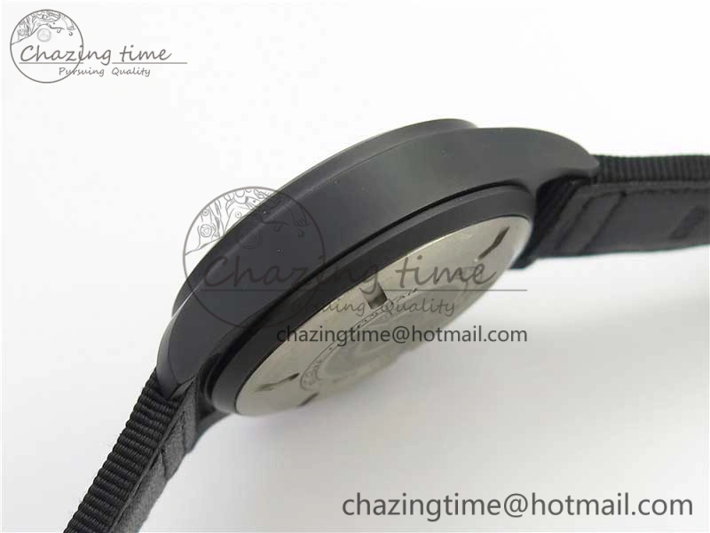 2019 New TOP GUN IW389101 Real Ceramic ZF 1:1 Best Edition on Black Nylon Strap A7750