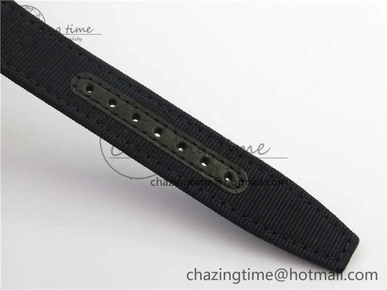 2019 New TOP GUN IW389101 Real Ceramic ZF 1:1 Best Edition on Black Nylon Strap A7750