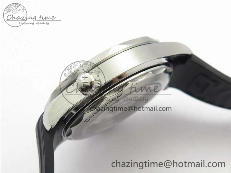 2019 Seamaster Diver 300M OMF Best Edition Black Ceramic White Dial on Black Rubber Strap A8800