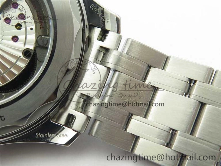 2019 Seamaster Diver 300M SS VSF 1:1 Best Edition Black Bezel White Dial on SS Bracelet A8800