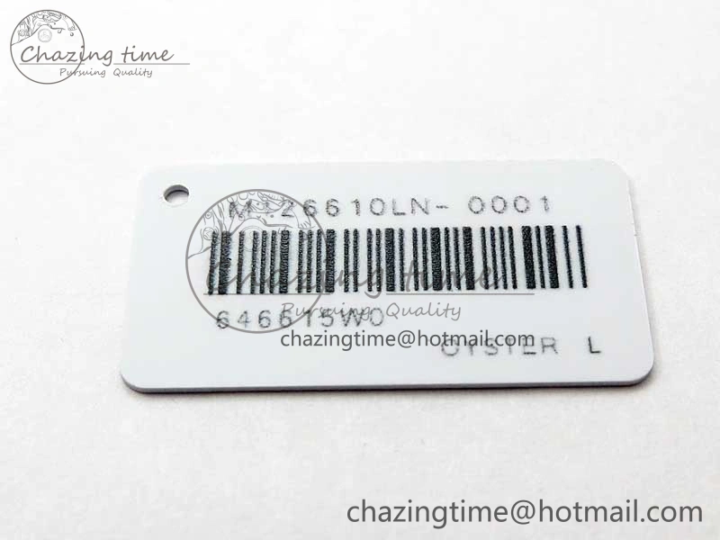 2020 Custom Made Rolex Warranty Card with Anti-Forgery Crown and Fluorescent Label
