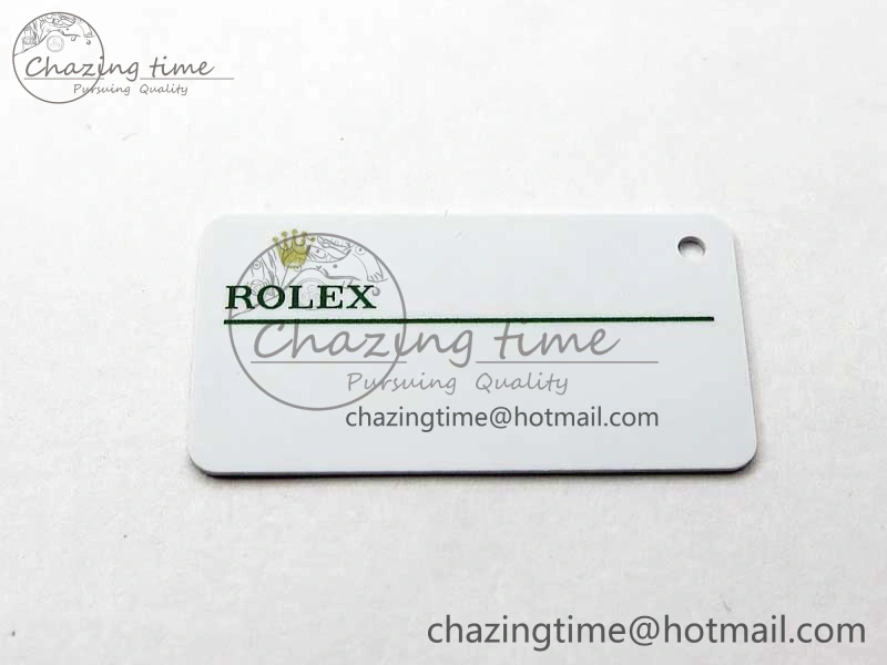 2020 Custom Made Rolex Warranty Card with Anti-Forgery Crown and Fluorescent Label