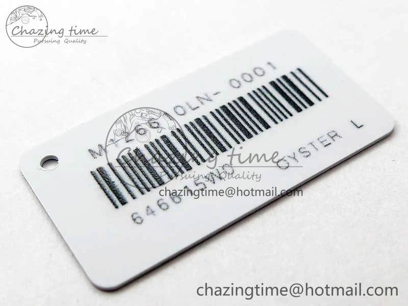 2020 Custom Made Rolex Warranty Card with Anti-Forgery Crown and Fluorescent Label