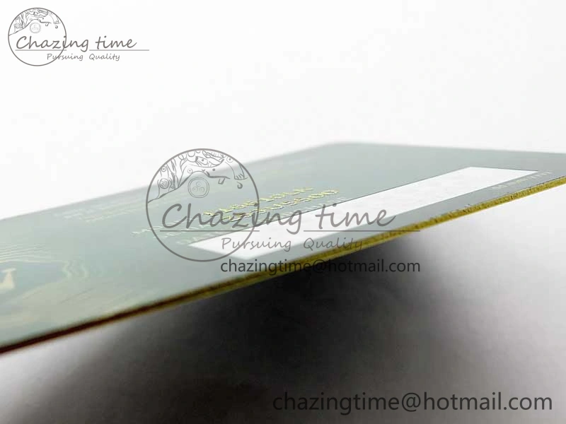 2020 Custom Made Rolex Warranty Card with Anti-Forgery Crown and Fluorescent Label