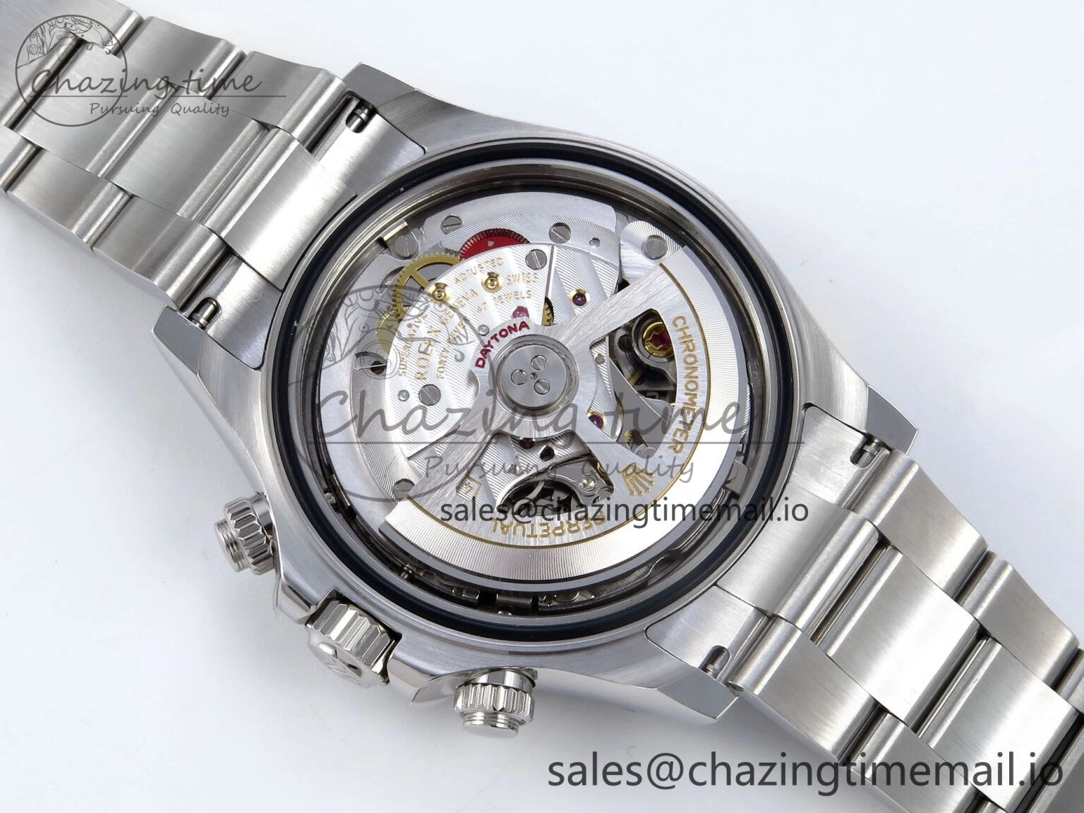 2023 Daytona 126500 AR+F 1:1 Best Edition 904L SS Case and Bracelet Black Dial SA4131