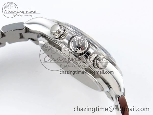 2023 Daytona 126500 AR+F 1:1 Best Edition 904L SS Case and Bracelet White Dial SA4131