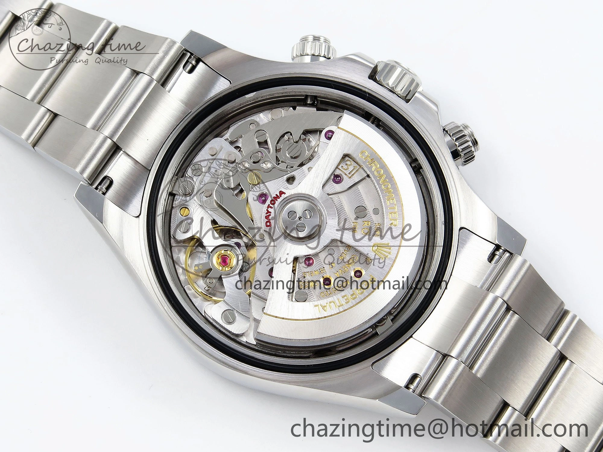 2023 Daytona 126500 AR+F 1:1 Best Edition 904L SS Case and Bracelet White Dial SA4131