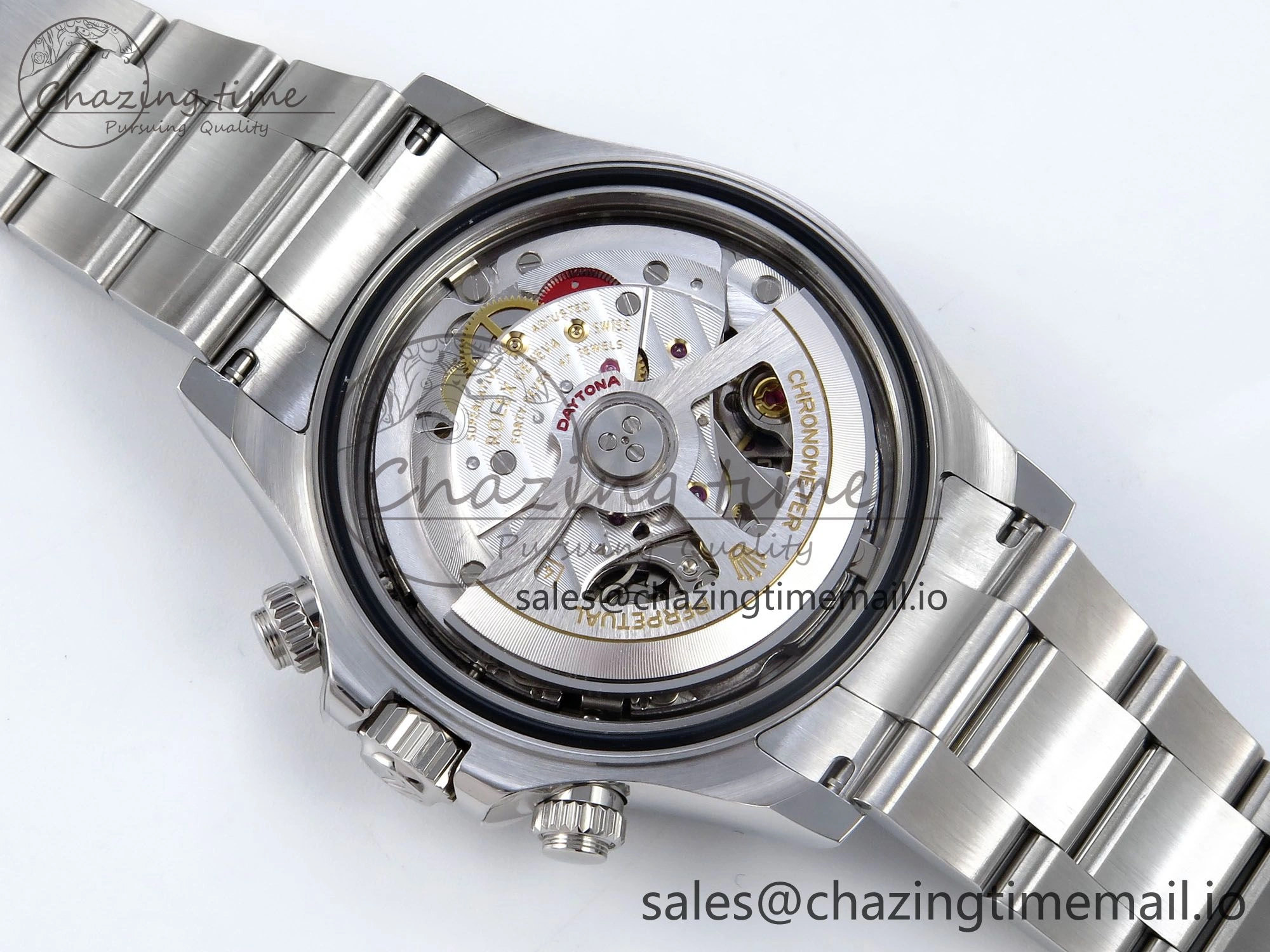 2023 Daytona 126500 AR+F 1:1 Best Edition 904L SS Case and Bracelet White Dial SA4131