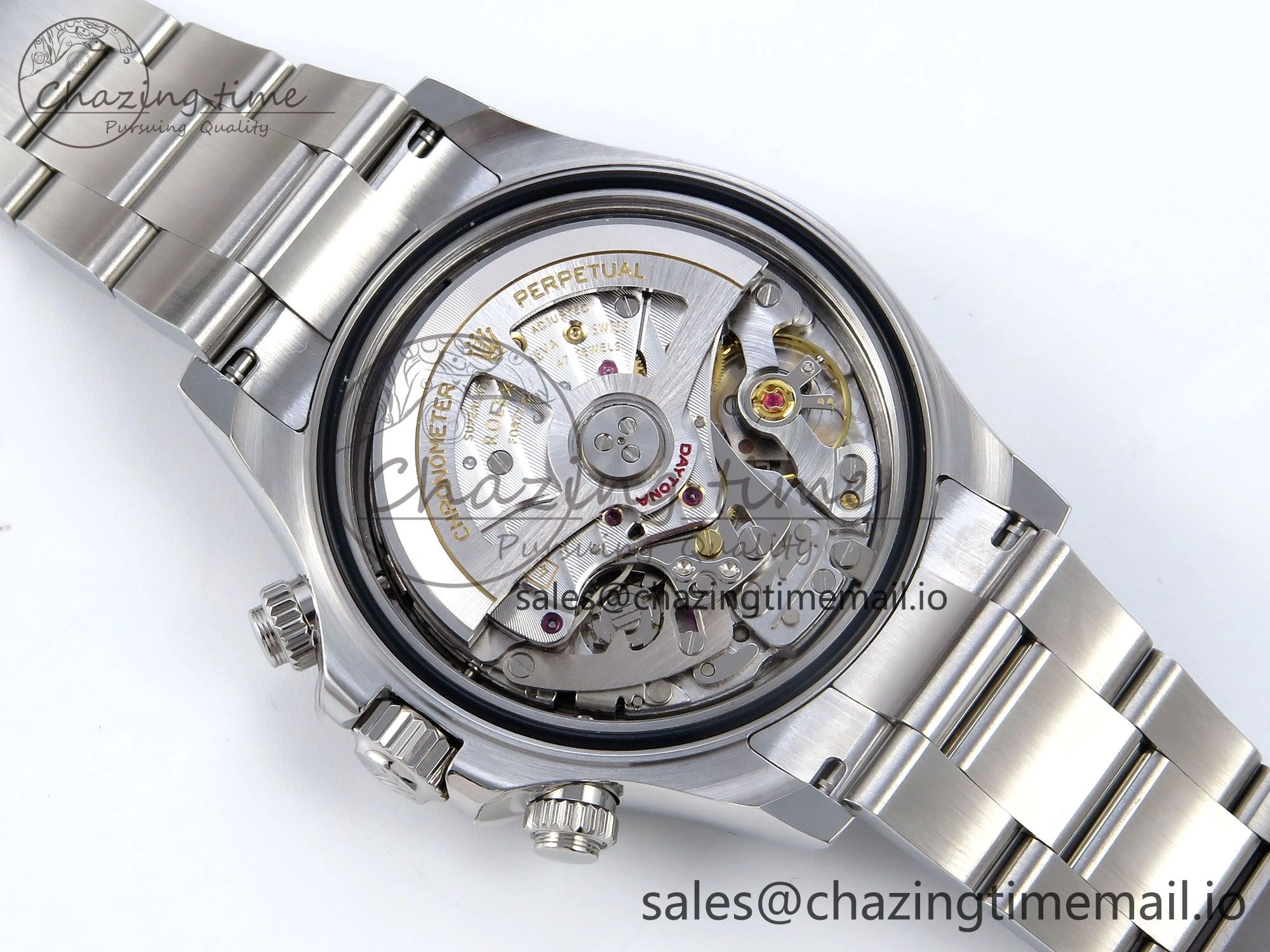 2023 Daytona 126500 AR+F 1:1 Best Edition 904L SS Case and Bracelet White Dial SA4131