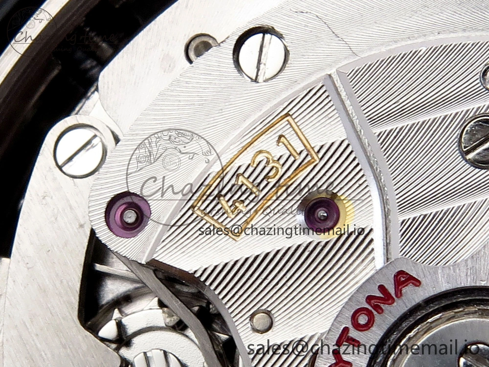 2023 Daytona 126500 AR+F 1:1 Best Edition 904L SS Case and Bracelet White Dial SA4131