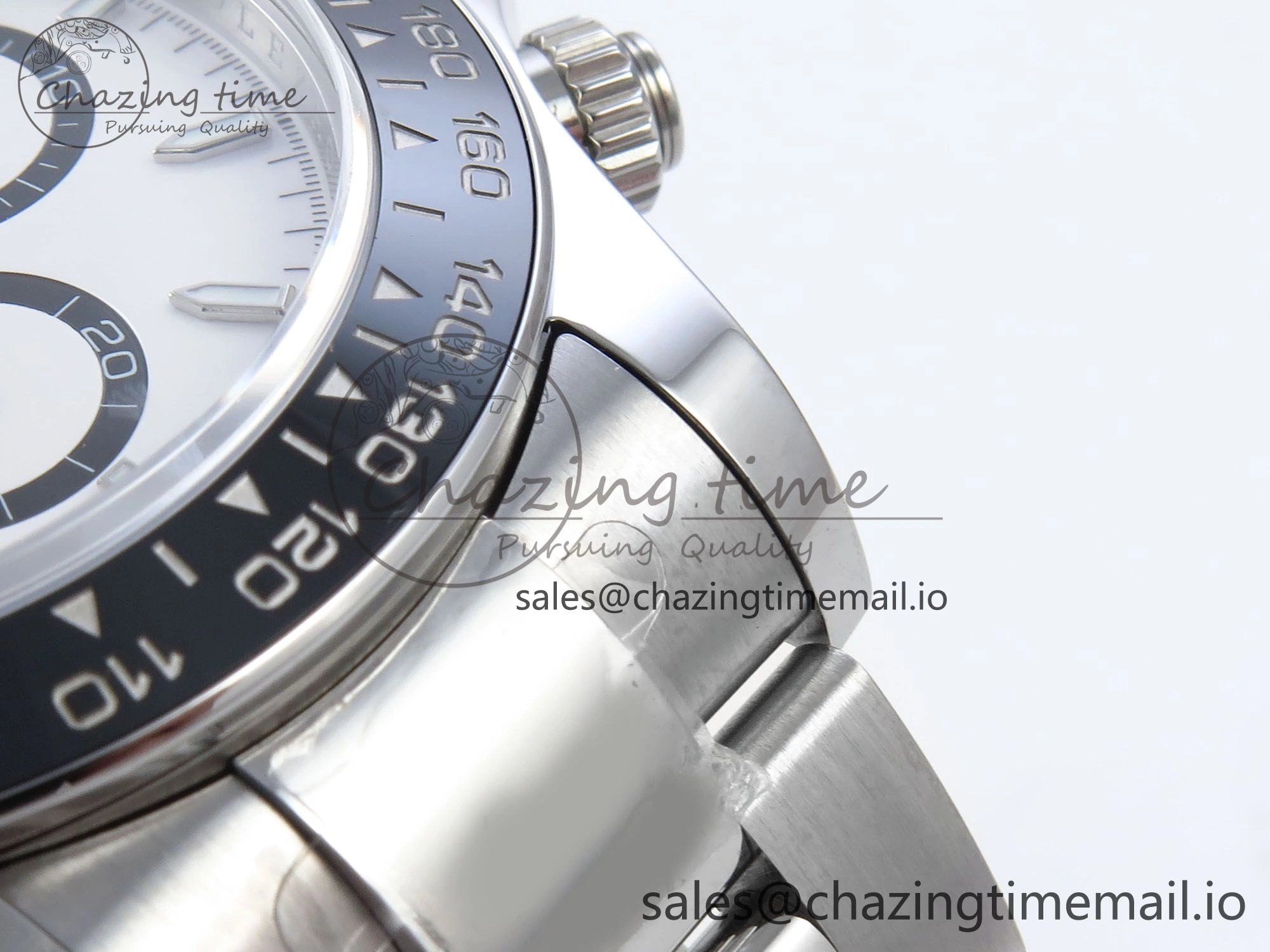 2023 Daytona 126500 AR+F 1:1 Best Edition 904L SS Case and Bracelet White Dial SA4131