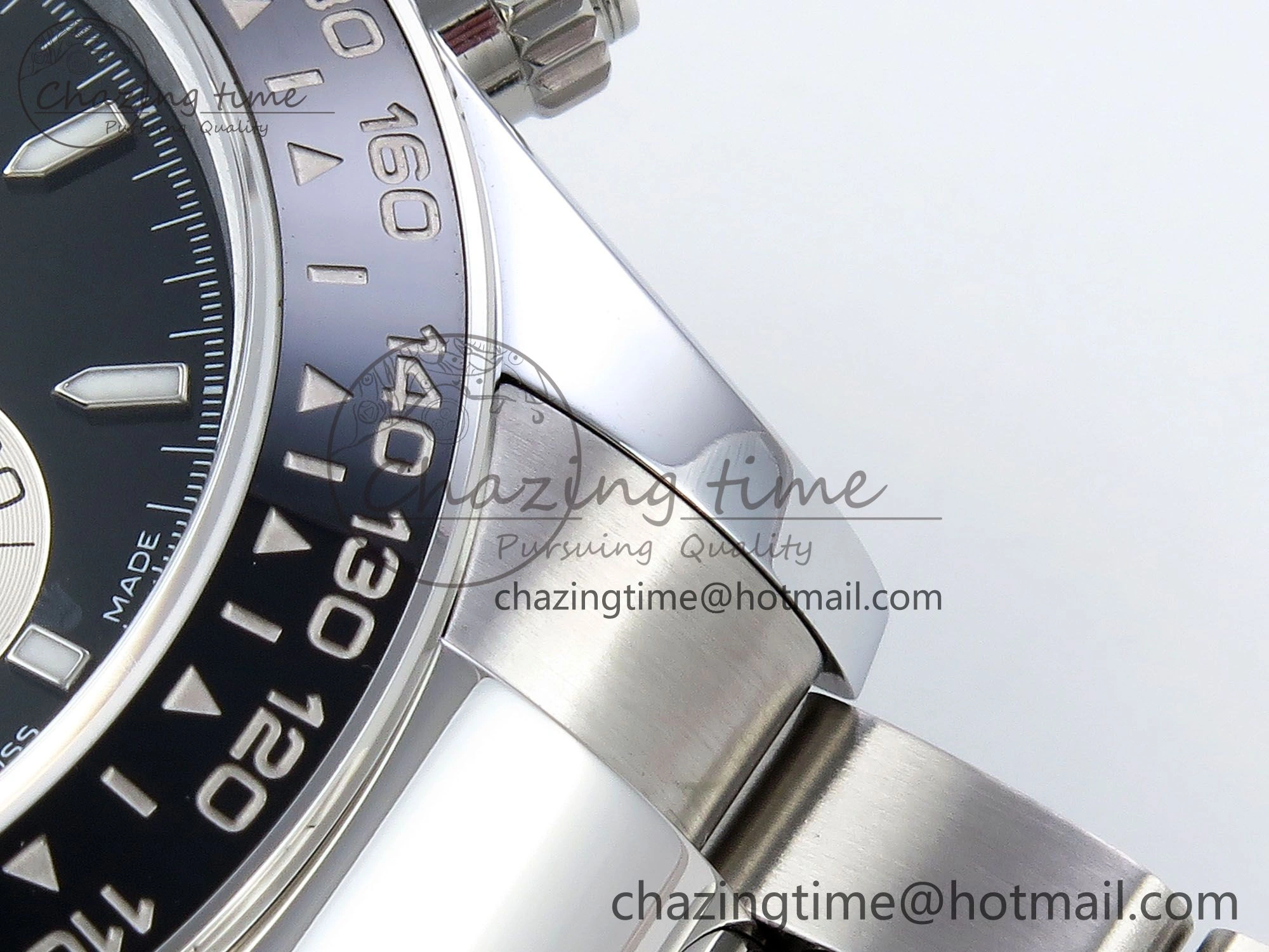 2023 Daytona 126500 QF 1:1 Best Edition 904L Steel Black Dial on SS Bracelet SH4131