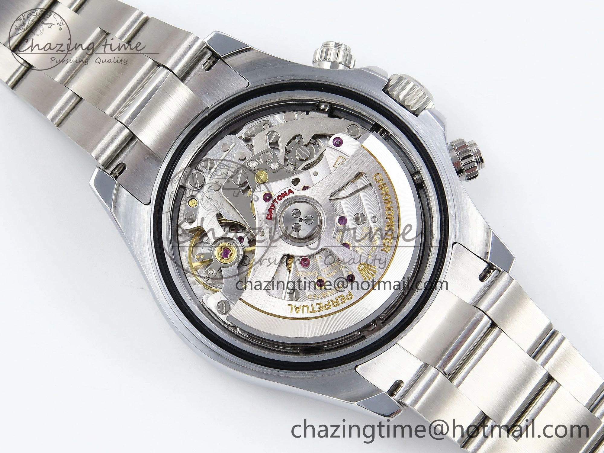 2023 Daytona 126500 QF 1:1 Best Edition 904L Steel White Dial on SS Bracelet SH4131