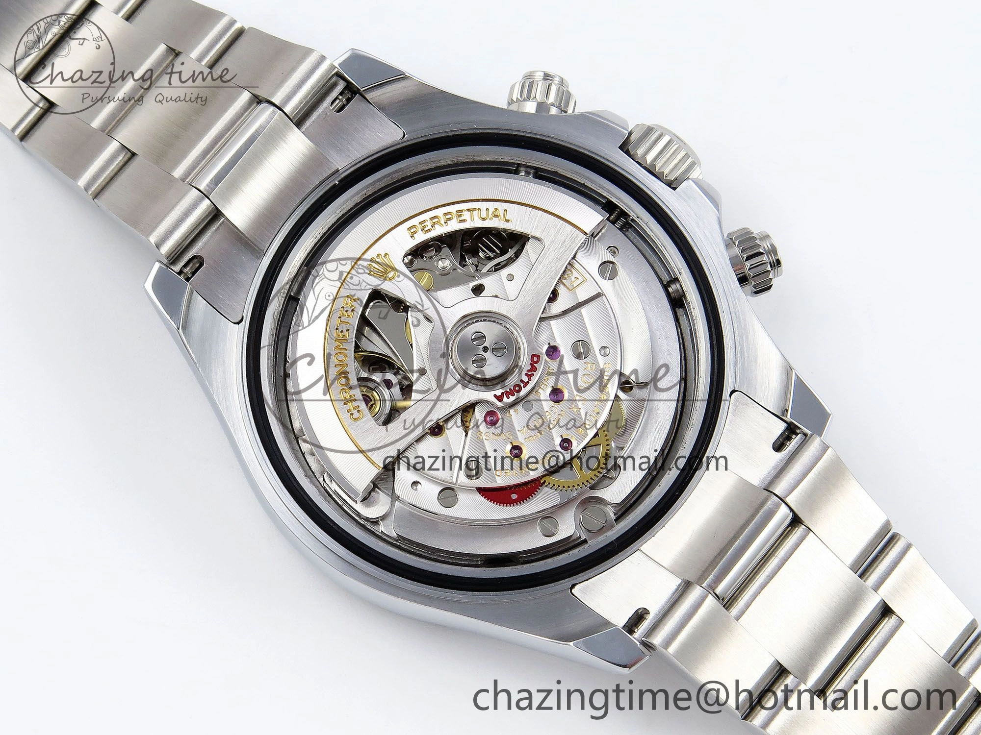 2023 Daytona 126500 QF 1:1 Best Edition 904L Steel White Dial on SS Bracelet SH4131