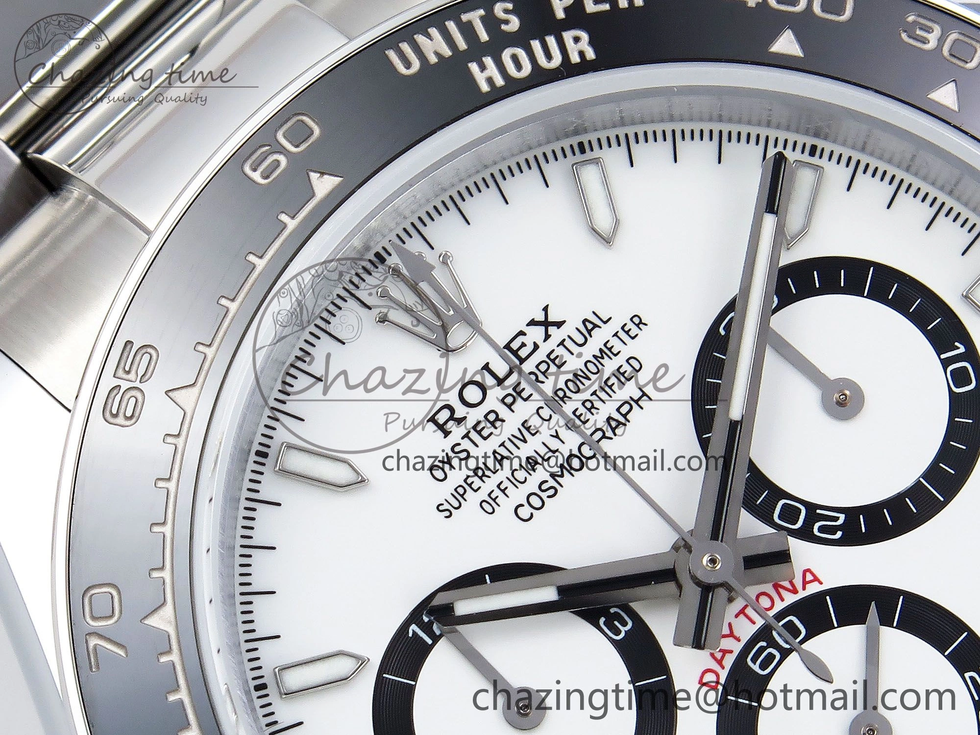 2023 Daytona 126500 QF 1:1 Best Edition 904L Steel White Dial on SS Bracelet SH4131
