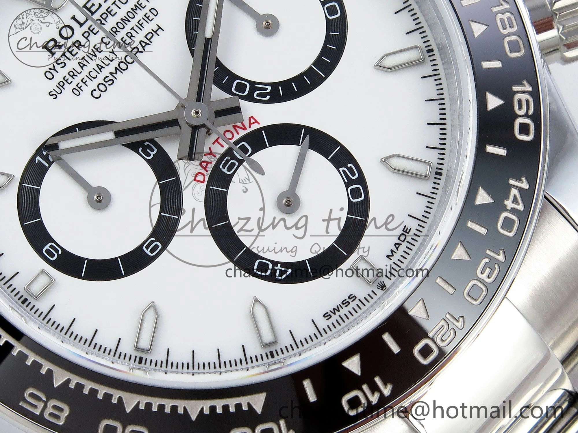 2023 Daytona 126500 QF 1:1 Best Edition 904L Steel White Dial on SS Bracelet SH4131
