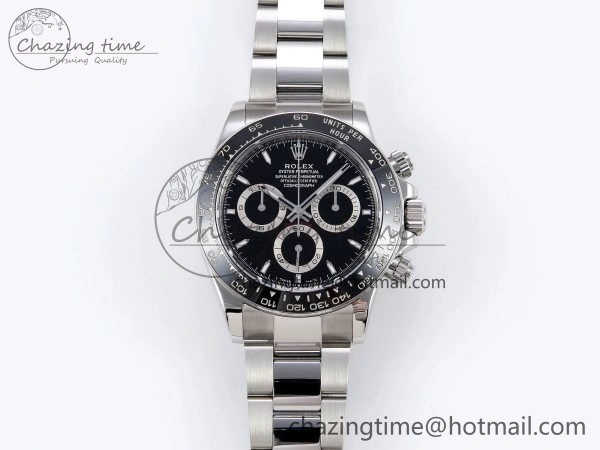 2023 Daytona 126500 ZF 1:1 Best Edition 904L SS Case and Bracelet Black Dial SH4130