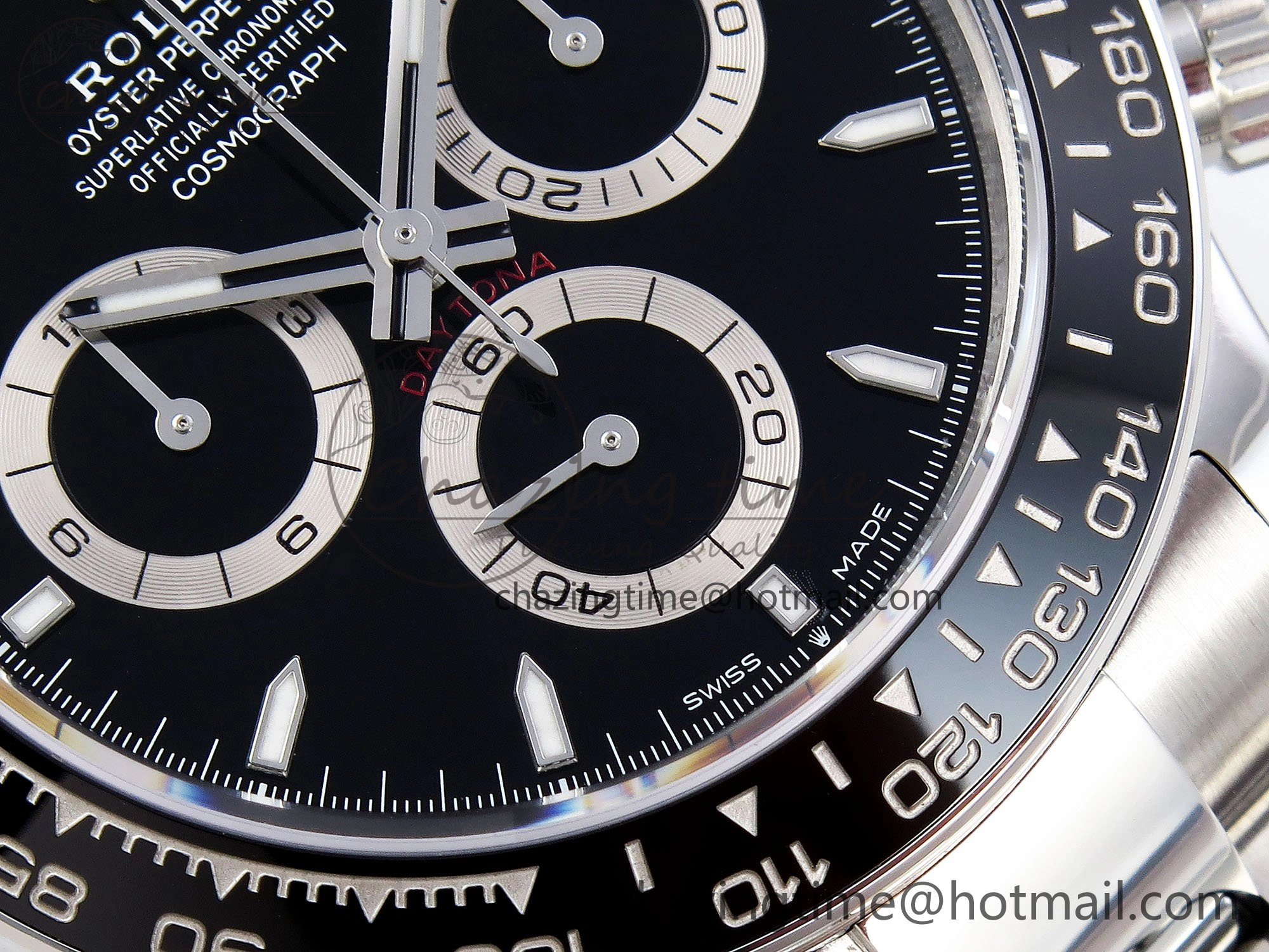 2023 Daytona 126500 ZF 1:1 Best Edition 904L SS Case and Bracelet Black Dial SH4130