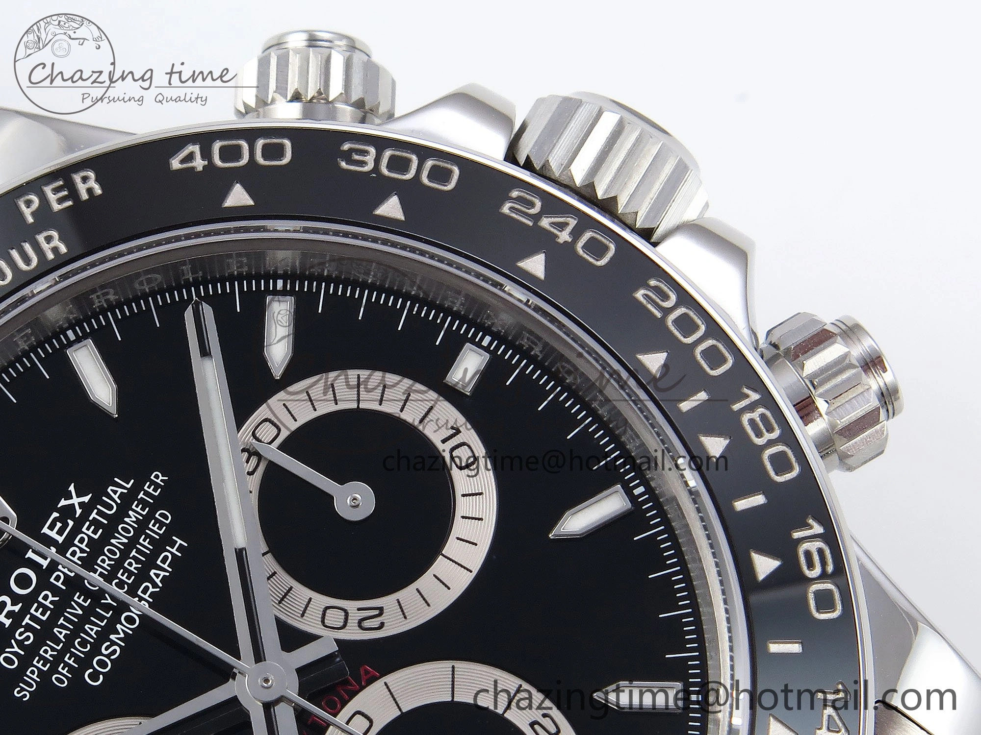 2023 Daytona 126500 ZF 1:1 Best Edition 904L SS Case and Bracelet Black Dial SH4130