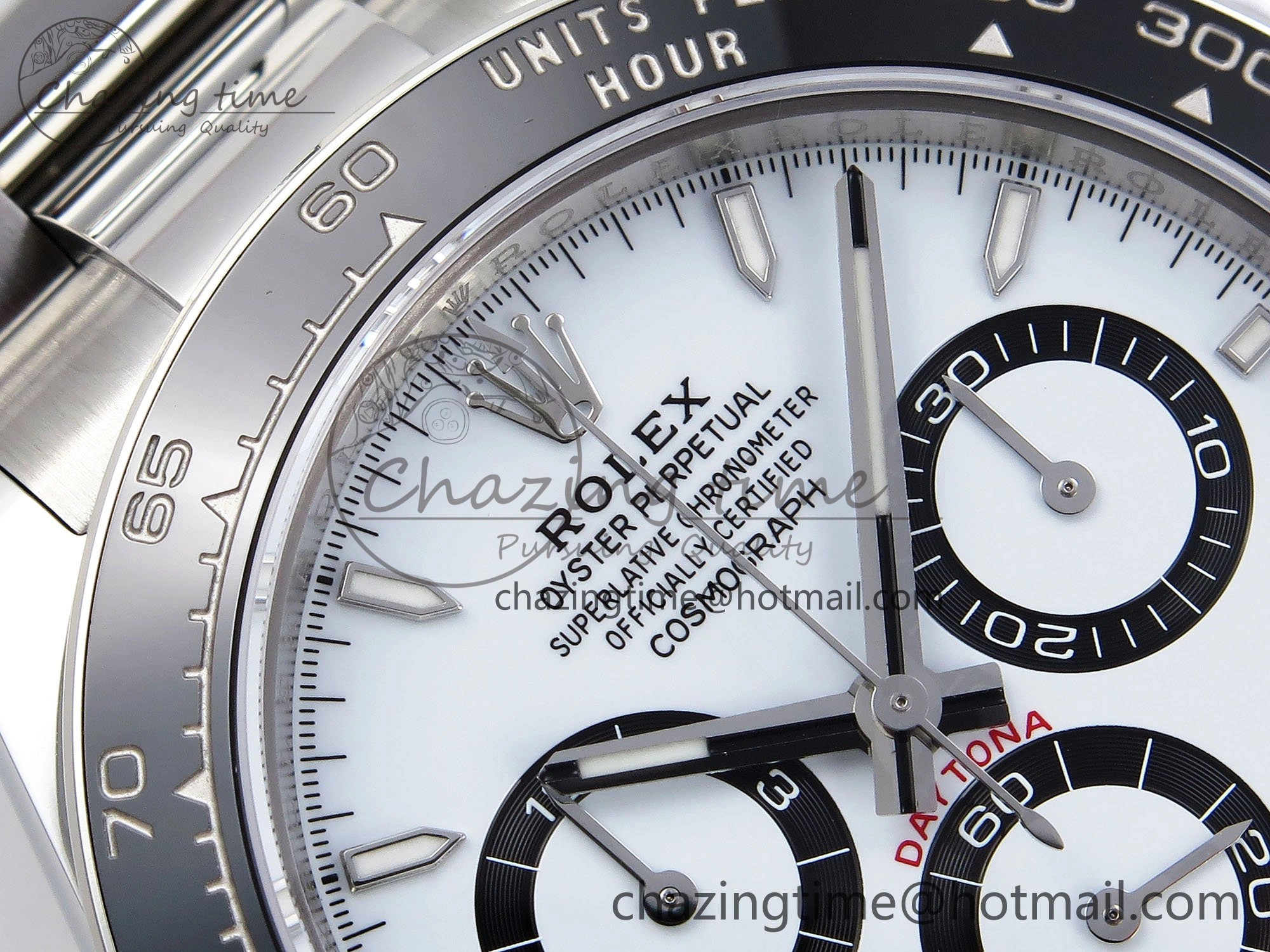 2023 Daytona 126500 ZF 1:1 Best Edition 904L SS Case and Bracelet White Dial SH4130