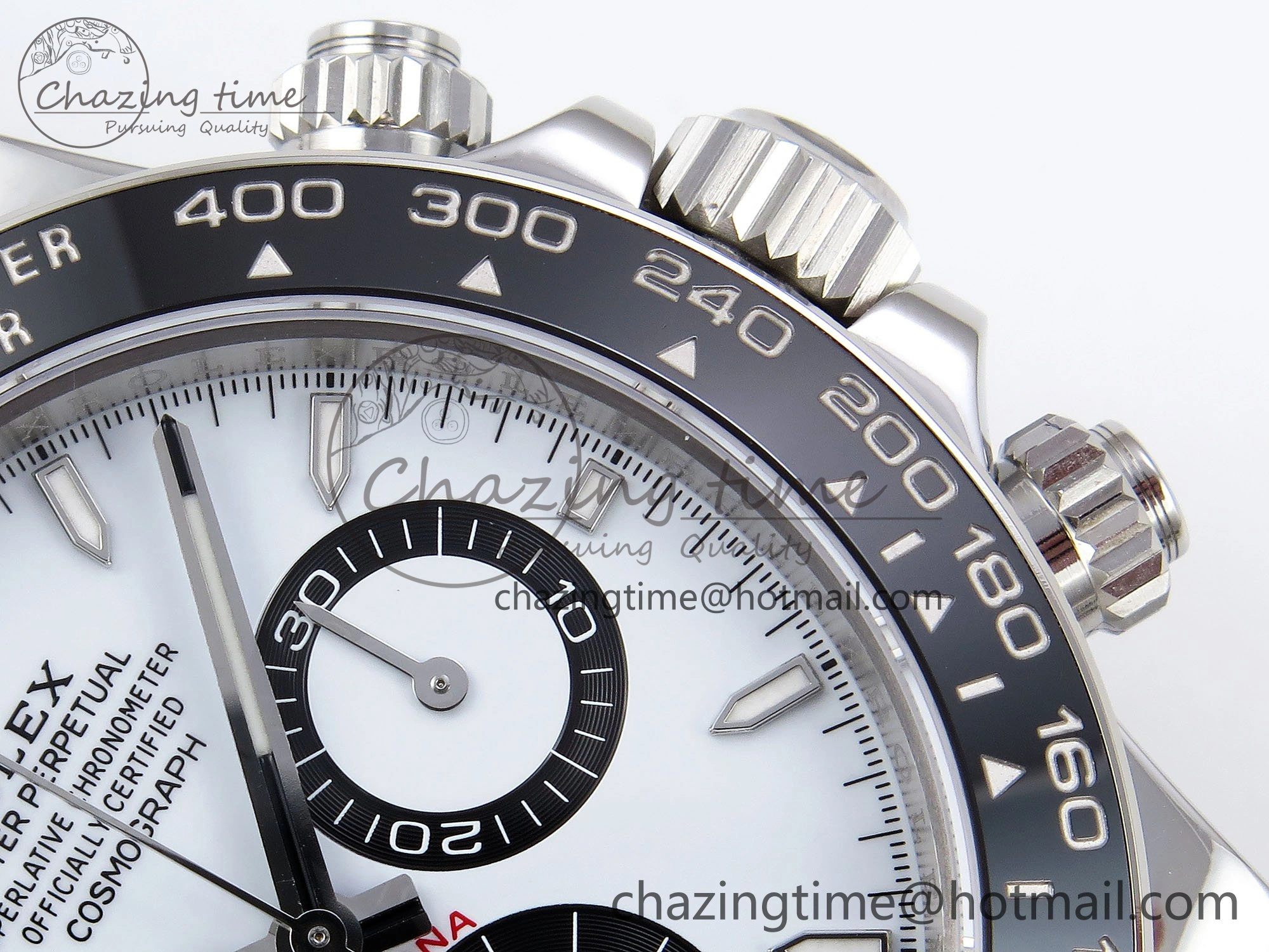 2023 Daytona 126500 ZF 1:1 Best Edition 904L SS Case and Bracelet White Dial SH4130