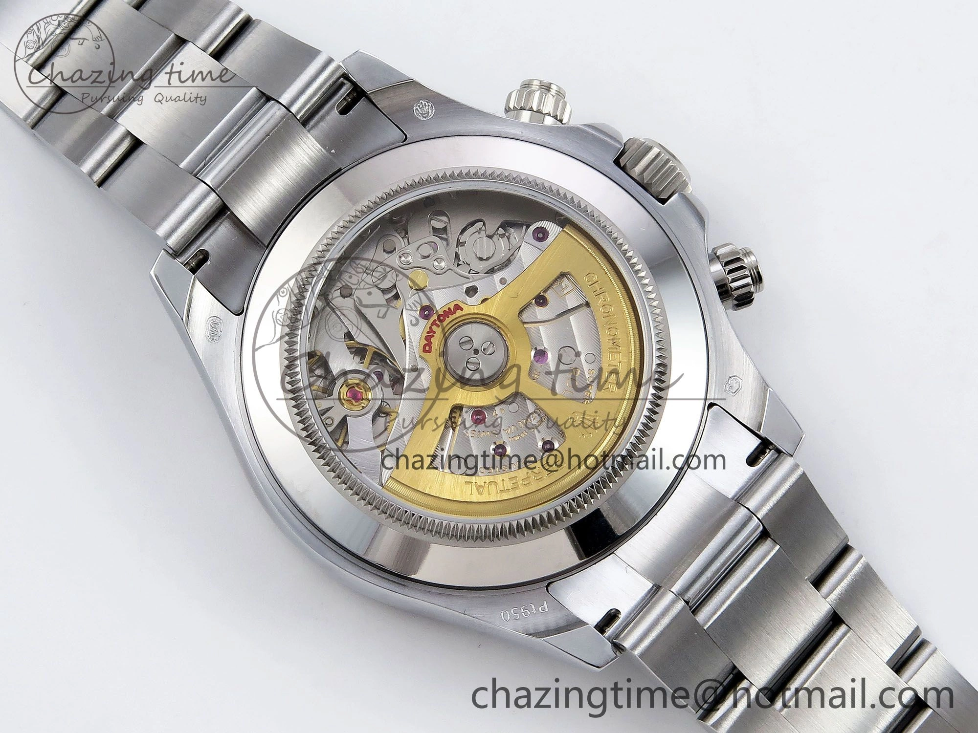 2023 Daytona 126506 QF 1:1 Best Edition 904L Steel Ice Blue Crystal Dial on SS Bracelet SA4131 (Gain Weight)