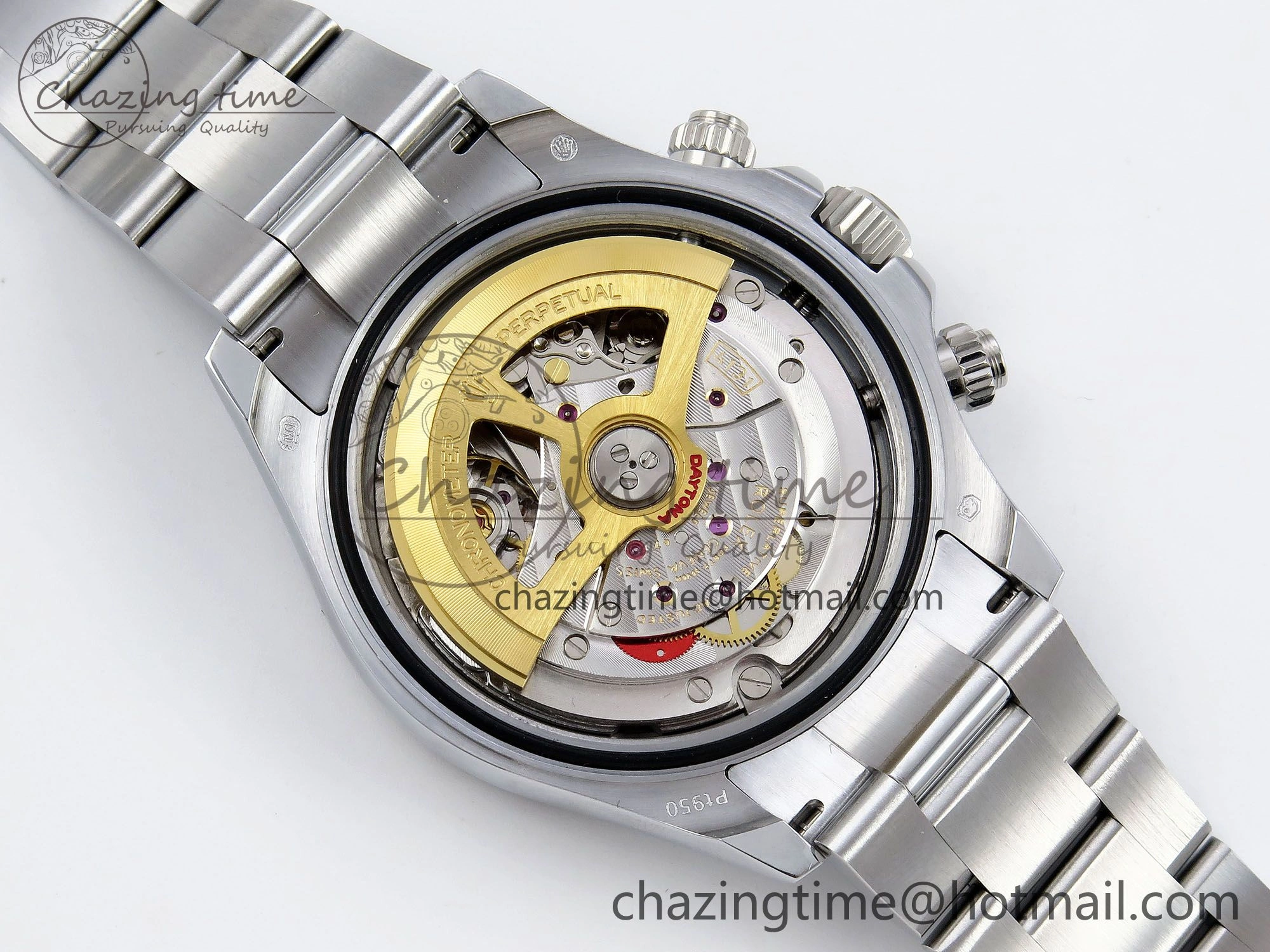2023 Daytona 126506 QF 1:1 Best Edition 904L Steel Ice Blue Crystal Dial on SS Bracelet SA4131 (Gain Weight)
