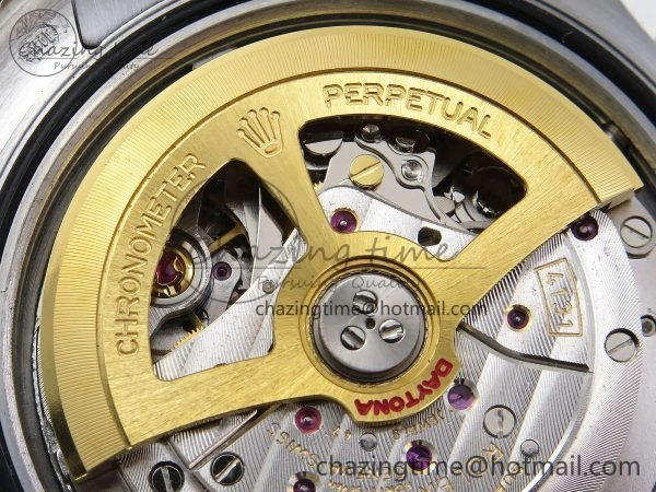 2023 Daytona 126506 QF 1:1 Best Edition 904L Steel Ice Blue Crystal Dial on SS Bracelet SA4131 (Gain Weight)