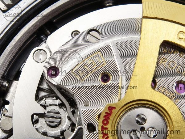 2023 Daytona 126506 QF 1:1 Best Edition 904L Steel Ice Blue Crystal Dial on SS Bracelet SA4131 (Gain Weight)